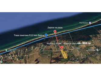 Działka zachodniopomorskie
sławieński
Postomino
Rusinowo Na sprzedaż 108 447 PLN 824 m2 