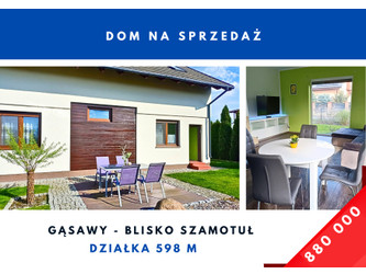 Dom wielkopolskie
szamotulski
Szamotuły
Gąsawy Na sprzedaż 880 000 PLN 138 m2 