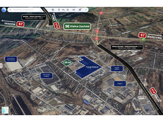 Działka świętokrzyskie
Kielce Na sprzedaż 17 000 000 PLN 19 910 m2 