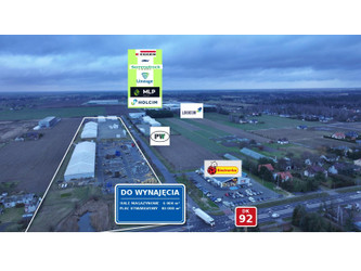 Magazyn mazowieckie
sochaczewski
Teresin
Paprotnia Do wynajęcia 5 PLN 40 000 m2 