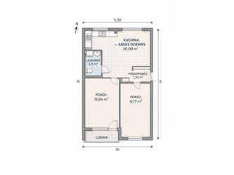 Mieszkanie łódzkie
Łódź
Polesie
Koziny Na sprzedaż 445 000 PLN 48 m2 