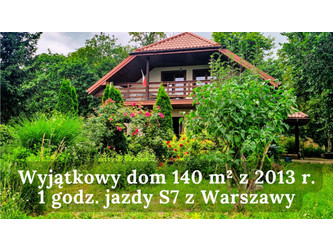 Dom mazowieckie
płoński
Płońsk
Dalanówek Na sprzedaż 650 000 PLN 140 m2 