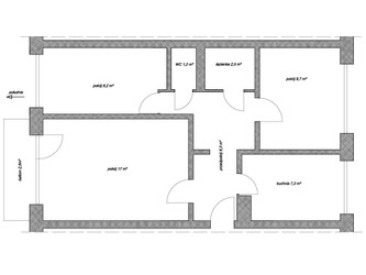 Mieszkanie łódzkie
Łódź
Bałuty Na sprzedaż 375 000 PLN 54,3 m2 
