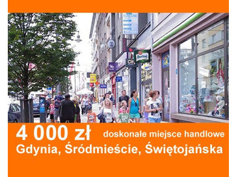 Lokal pomorskie
Gdynia
Śródmieście Do wynajęcia 4000 PLN 45 m2 