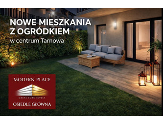 Mieszkanie małopolskie
Tarnów Na sprzedaż 525 000 PLN 61 m2 