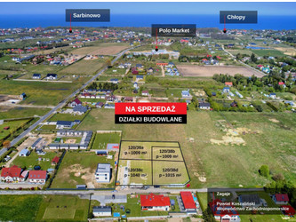 Działka zachodniopomorskie
koszaliński
Mielno
Sarbinowo Na sprzedaż 210 000 PLN 1009 m2 
