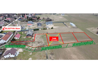 Działka warmińsko-mazurskie
olsztyński
Dywity
Dywity Na sprzedaż 49 000 PLN 1214 m2 